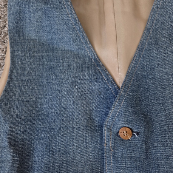 Vintage 70's Levi's Wildfire Sportswear Denim Vest size ? - Picture 16 of 16